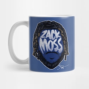 Zack Moss Carolina Player Silhouette Mug